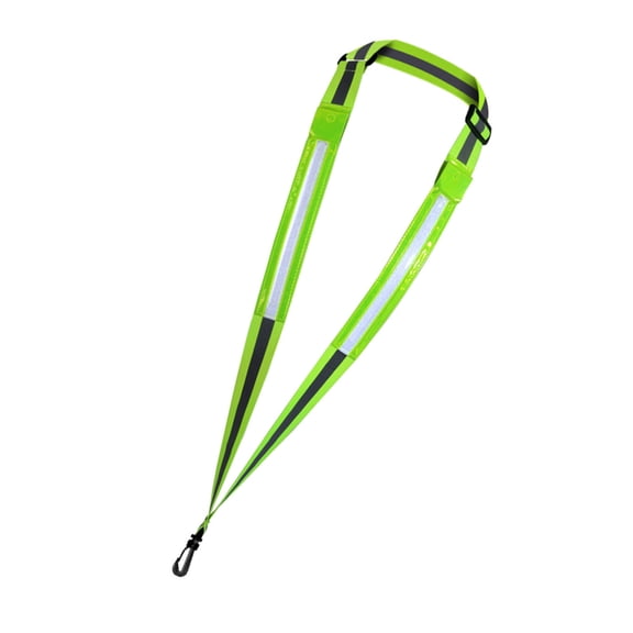 Reflective Sash Shoulder Harness LED Reflective Belt Safety Shoulder Strap for Outdoor Sports Enhanced Visibility