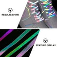 thumbnail image 1 of Reflective Shoelace 2 Pairs Reflective Shoelace Shiny Shoelace Creative Shoe Strap Sneaker Shoelace, 1 of 5