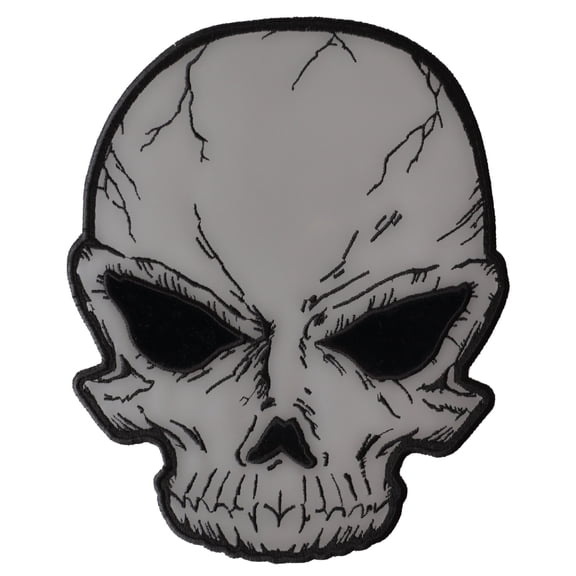 Reflective Skull Patch