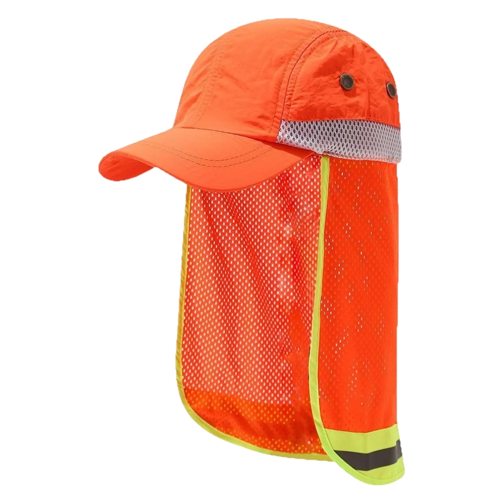 Reflective Sun Shielding Hat with Fluorescent Color High Visibility For ...