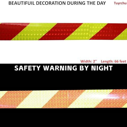 Reflective Tapes 9 Colors Safety Reflective Warning Stickers