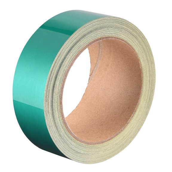 Reflective Tape Green, 50mm x 25m, Outdoor Waterproof Warning Tape For Bikes, RV, and Boat Marking