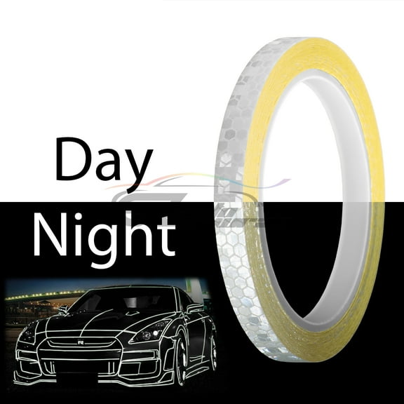 Reflective Tape Safety Self Adhesive Striping Sticker Decal 26FT / Roll 1CM