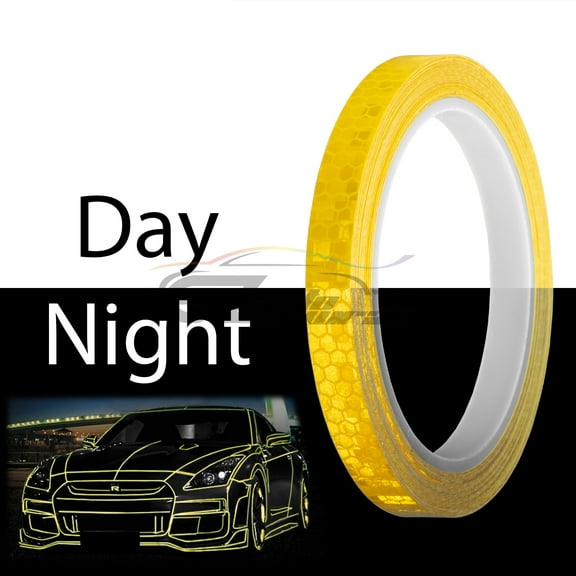 Reflective Tape Safety Self Adhesive Striping Sticker Decal 26FT / Roll 1CM
