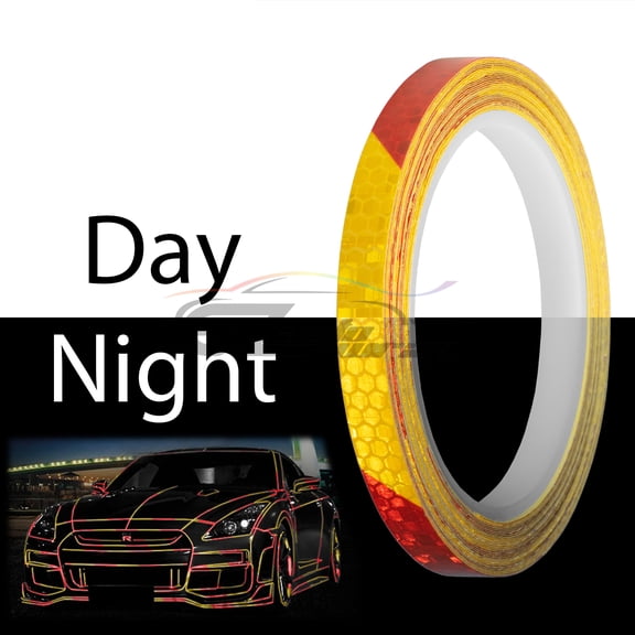 Reflective Tape Safety Self Adhesive Striping Sticker Decal 26FT / Roll 1CM