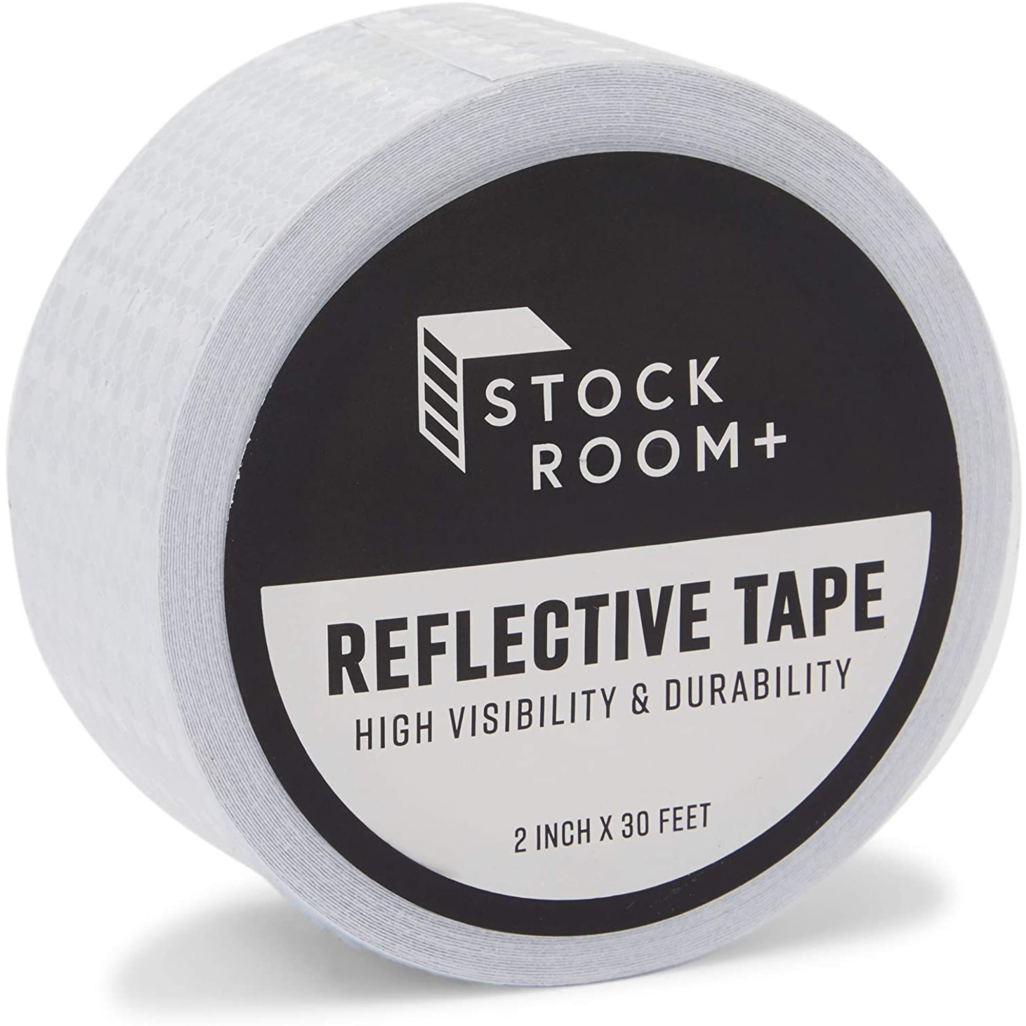 Reflective Tape - White Outdoor Reflector Safety Roll for Trailers