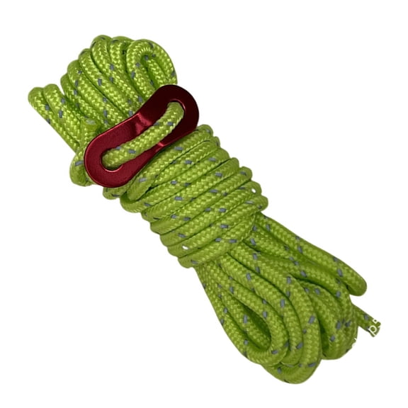 Reflective Tent Guy Rope, 4mm Tent Guy Line Tent Camping Rope Guide Rope for Outdoor Camping Hiking Awning Tarp Tents