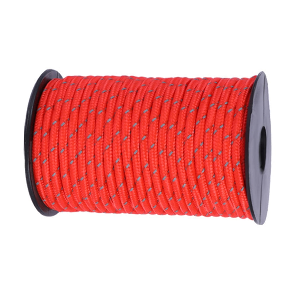 Reflective Tent Guy Rope Guy Rope, 4.5mm Tent Guy Line Reflective Cord ...