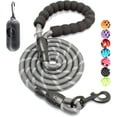thumbnail image 1 of Reflective Traction Rope Multi-color Nylon Round Rope Large and Medium-sized Explosion-proof Dog Rope Foam Handle Traction Belt, 1 of 6