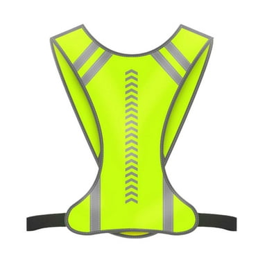 Reflective Vest Running Safety Vest Jogging Bike Motorcycle Night S6S2