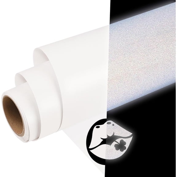 Reflective Vinyl - White, 12" x 5ft for Mailbox Numbers, Cars, Trucks, Motorcycles, Bikes, Helmets