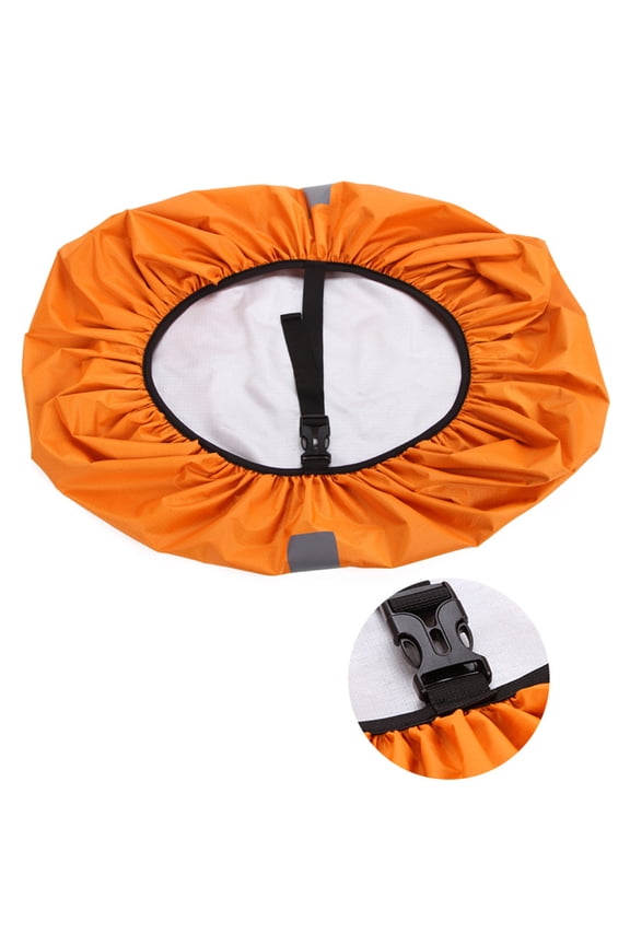 Reflective Waterproof Backpack Rain Cover Outdoor Hiking Climbing Bag Cover Buckle Bag Protector for Outing