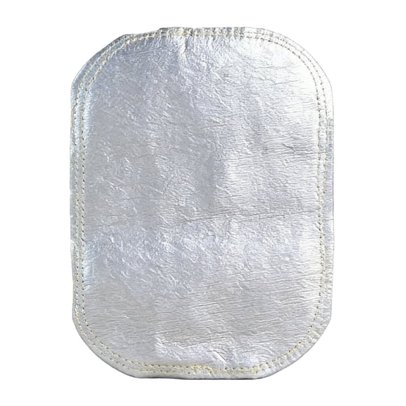 Reflective Welding Hand Shield, Aluminized Heat Resistant Safety Protector with Cowhide Leather & Aramid Fabric, Thermal Barrier for Welders, Anti-Scald, Flame Retardant