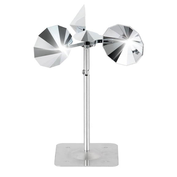 Reflective Wind Spinner Bird Scare Device, Rotating Mirror Bird Repellent to Deter Pigeons Woodpeckers for Roof Garden Boat Outdoor Use