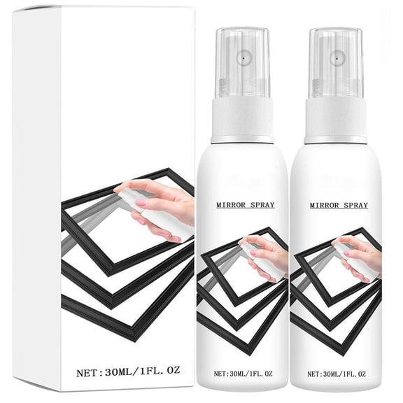 Reflective Window Spray – Creates Mirror Privacy Shield, Works As Window Tint Film Spray For Home & Car(RL 2 PCS)