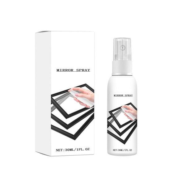 Reflective Window Spray for Home & Car, Window Glass Mirror Cleaner for Home and Automotive Windows