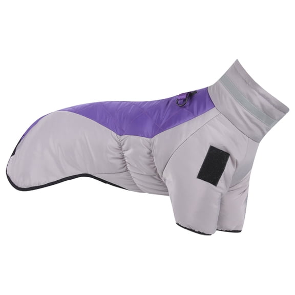 Reflective Winter Coat With Warm For Small Medium Large And Cats Windproof Cold Weather Jacket XL