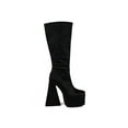 thumbnail image 1 of Reflective Women's Knee High Statement Block Heel Boot's, 1 of 3