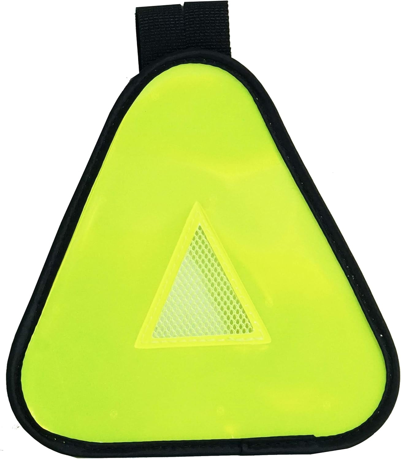Reflective Yield Symbol with Velcro Strap - High Visibility for Safety ...