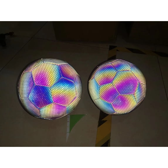 Reflective football adult Children colorful football for primary and secondary school students training