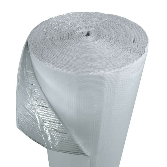 Reflectix 24"x100' Double Bubble White Reflective Foil Insulation Vapor Barrier