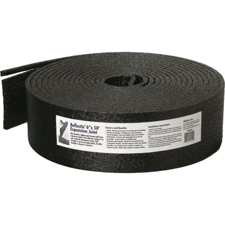 Reflectix Expansion Joint - Lightweight Plastic - 6" x 50' — Residential Use, Standard Application