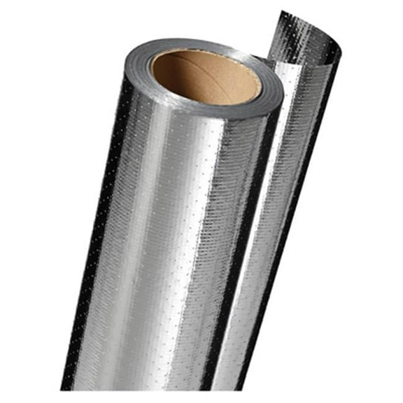 Reflectix RB4812550 Radiant Barrier Insulation, Aluminum Film, 48 In. x 125 Ft. - Quantity 1