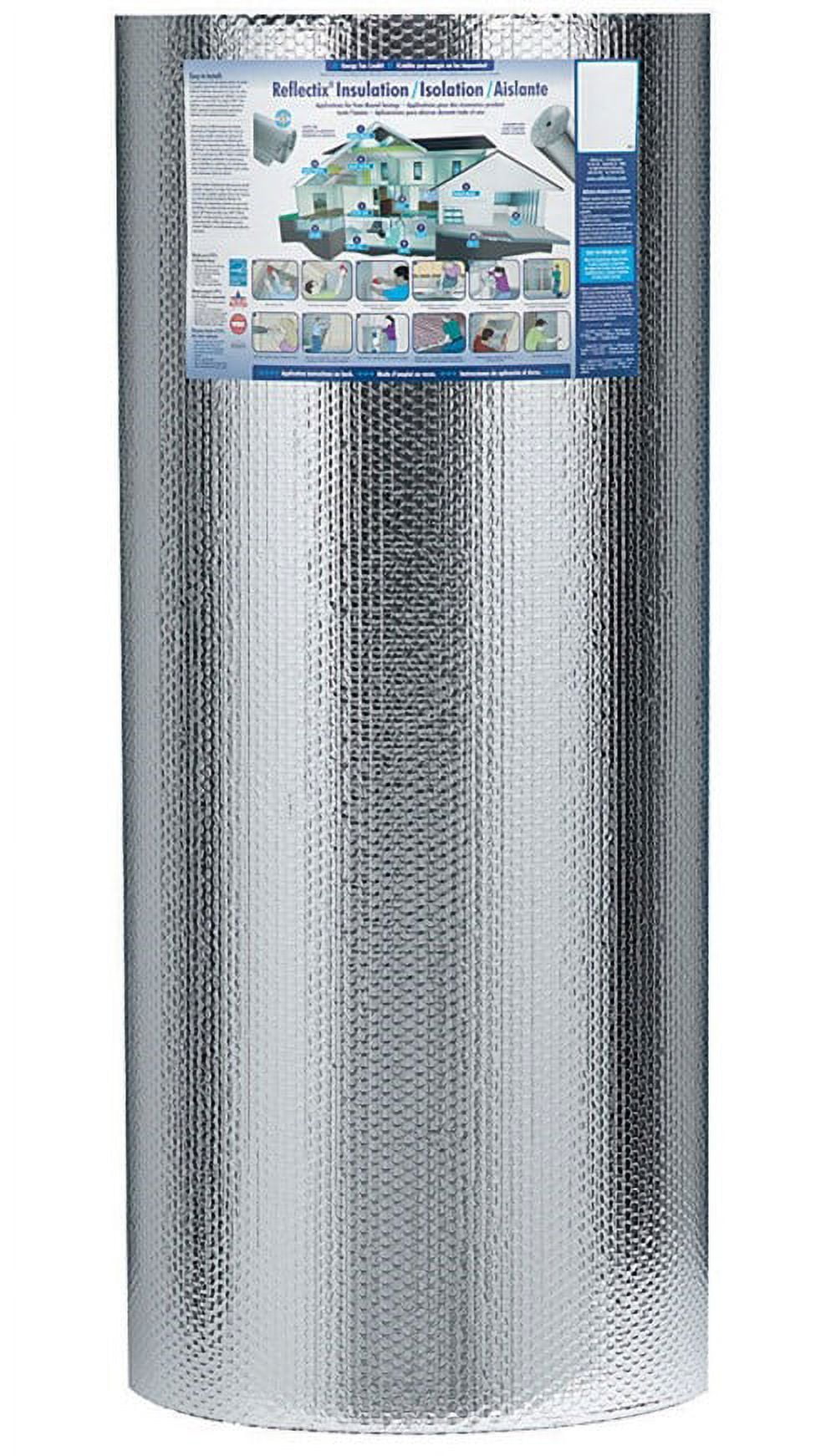 Reflectix Standard Edge Double Bubble Insulation Foil On Both Sides 48