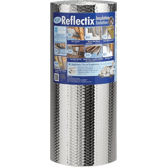 Reflectix Staple Tab Reflective Insulation - Single Pack  Residential Use, Standard Application