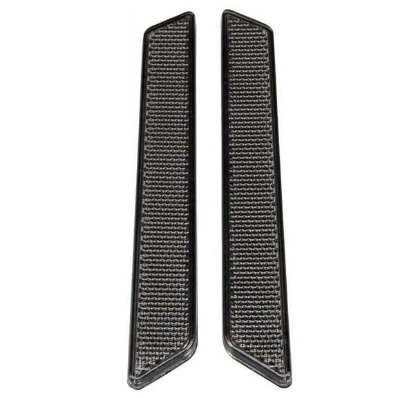 Reflectors for Street Glide Glide Road Glide Road Latch Covers Saddlebags Side Visibility 2014-2020(Black)