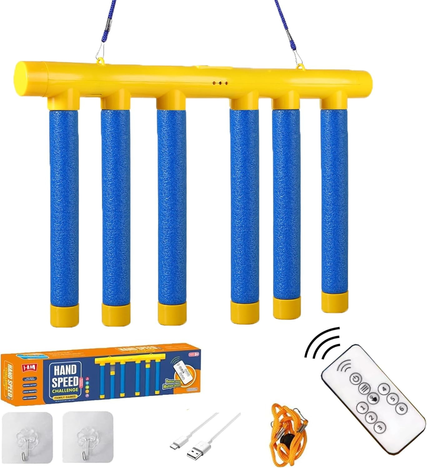 Reflex Challenge Game, Drop Sticks Game, Hand Eye C Produktbild-Vorschau 7