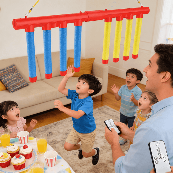 Reflex Game – Reflex Drop Sticks Challenge Game with Remote, Reflective Drop Stick Challenge Game, Hand-Eye Coordination Catching Sticks,Hand Eye Coordination Games for Adults