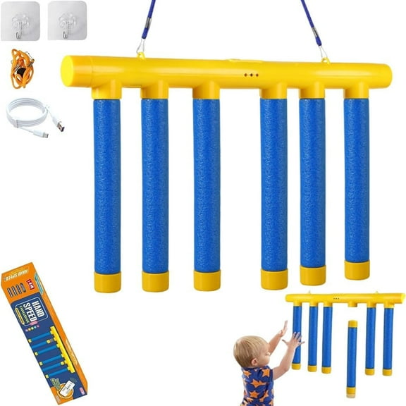 Reflex Sticks Rebounce Game, Reflex Challenge Game, Falling Stick Reaction Time Trainer Adjustable Speed Catching Sticks Games, Hand Speed Challenge Games