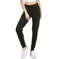 thumbnail image 1 of Reflex Womens Juniors High Rise Fleece Lined Jogger Sweatpants (Olive, XL), 1 of 5