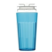 Reflo Smart Cup Blue 1-Pack Open Training Cup, Toddler Cup, No Suction 6oz, 360 Control-Flow, Premium High-Impact Plastic
