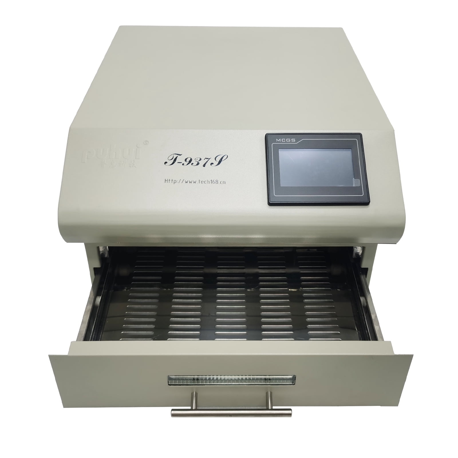 Reflow Oven Reflow Soldering Machine Infrared Hot Air Heating Soldering Machine 220V 350mmx370mm Welding Area