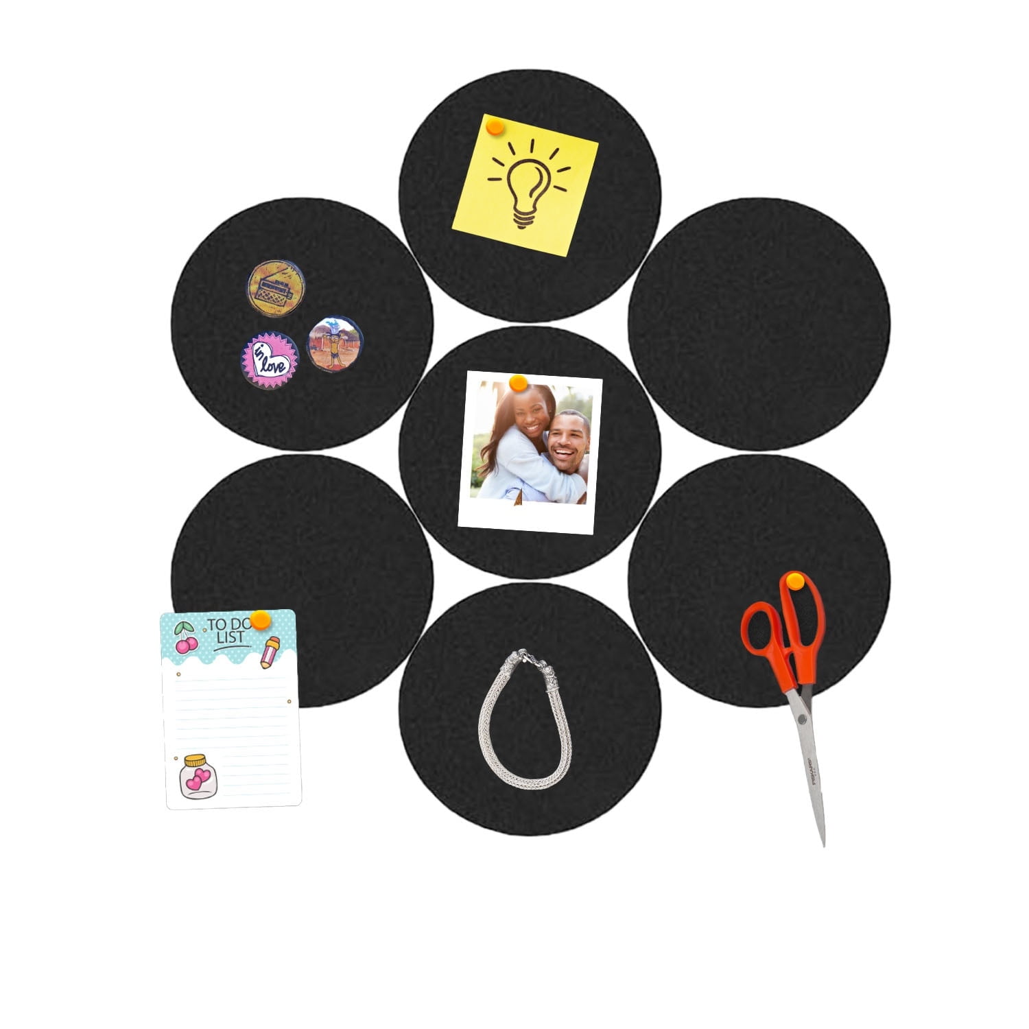 Refoamation Round Pin Board (10 Pcs) Improved Version of Self