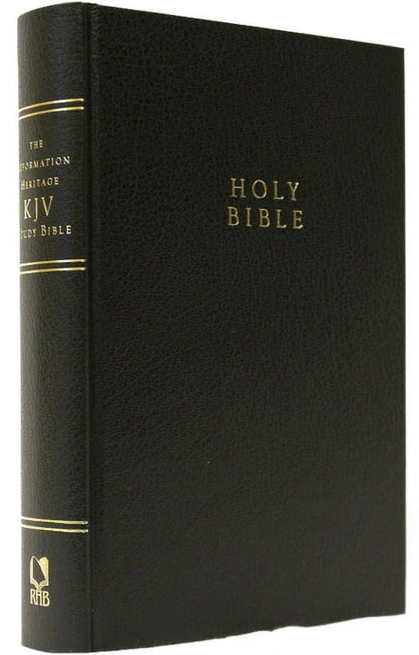 Kjv Reformation Heritage Study Bible-Premium Hardcover - Walmart.com