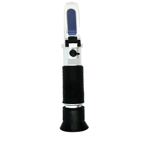 Refractometer Hand held Sugar Level Test Meter Food Fruit Beverages Content Homebrew Tool, Range 0~32% ,Lightweight