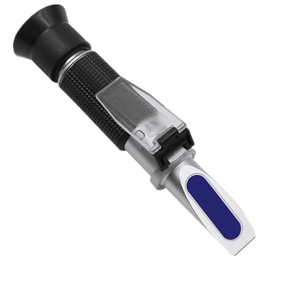 Refractometer Sugar Concentration Meter Densimeter 28-62% Brix Handheld Saccharimeter ATC Tester Fruits Grapes ,Reliable & Consistent Readings