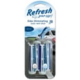 thumbnail image 1 of Refresh 4 Pack Car & Cool Breeze Scent Dual Vent Stick Fresh Fragr, Each, 1 of 1