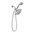 Refresh 7spray 9 in. Dual Shower Head and Handheld Shower Head in Chrome