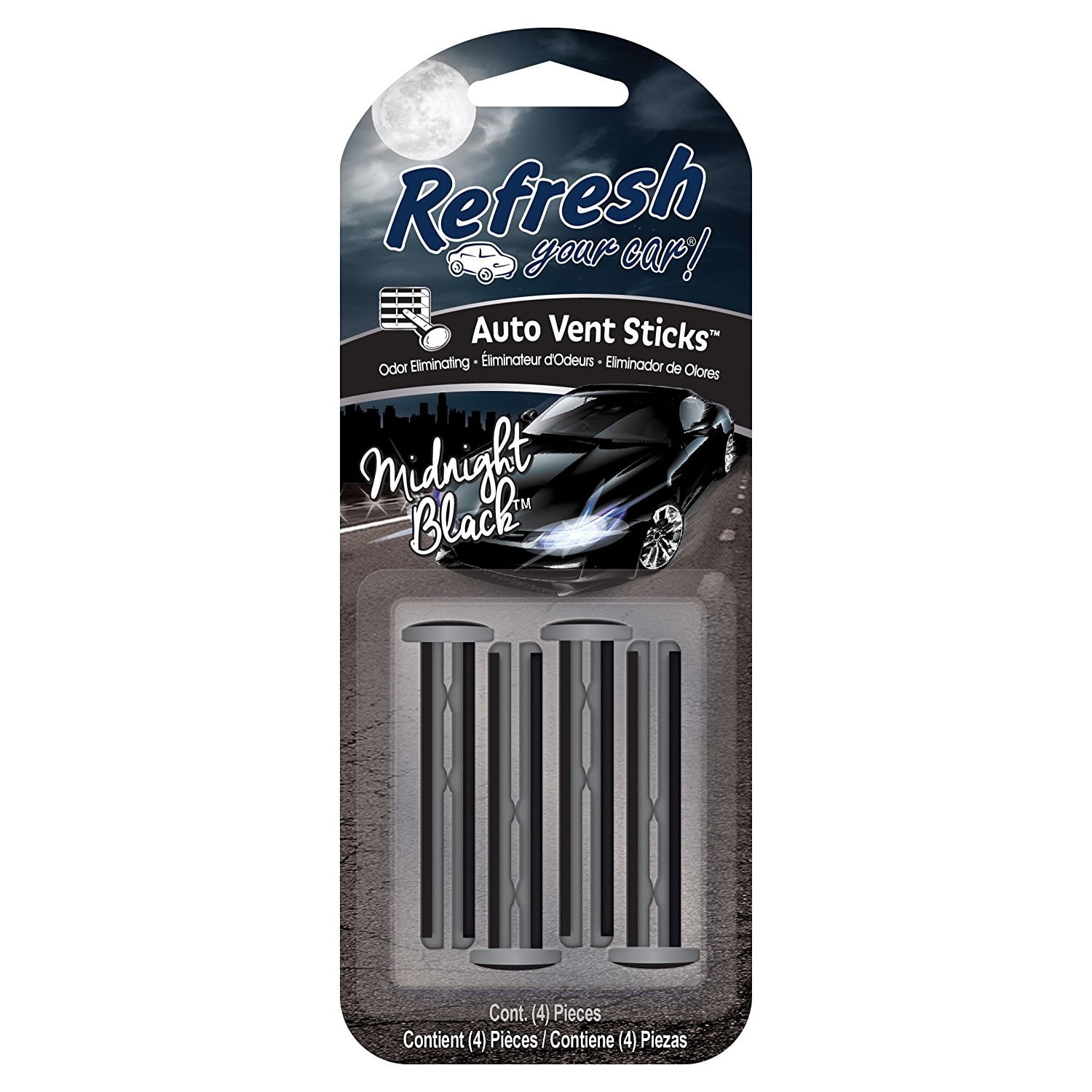 Refresh Your Car Vent Wrap New Car Scent 4 Pack