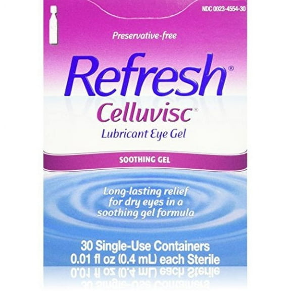 Refresh Celluvisc Lubricant Eye Gel Single-use Containers 30 Each