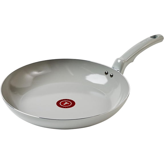 Refresh Ceramic Frying Pans Nonstick 12 Inch Skillet, Oven Safe to 350F, Cookware with Stay-Cool Handle, Moon Grey