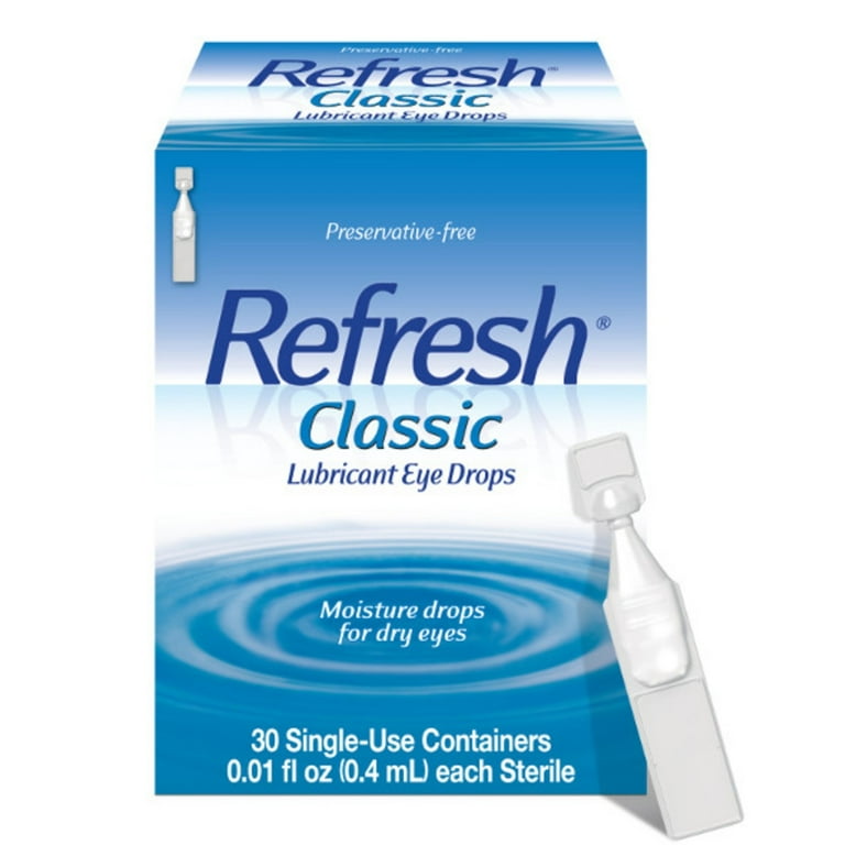  Refresh Tears Lubricant Eye Drops, 2 Count (Pack of 1) : Health  & Household