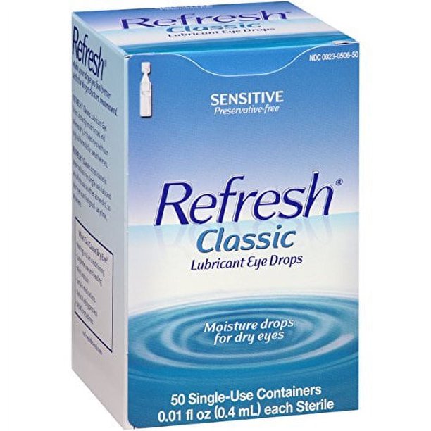 Refresh Classic Lubricant Eye Drops Single Use Containers, 50 Each, 2