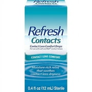 Refresh Contacts Contact Lens Comfort Drops, 0.4 fl oz 12mL Sterile