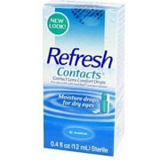 Refresh Contacts Contact Lens Comfort Drops -- 0.4 fl oz 2 Pack