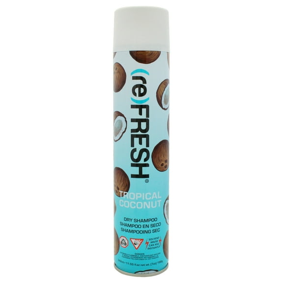(re)FRESH Dry Shampoo - Tropical Coconut , 11.55 oz Dry Shampoo